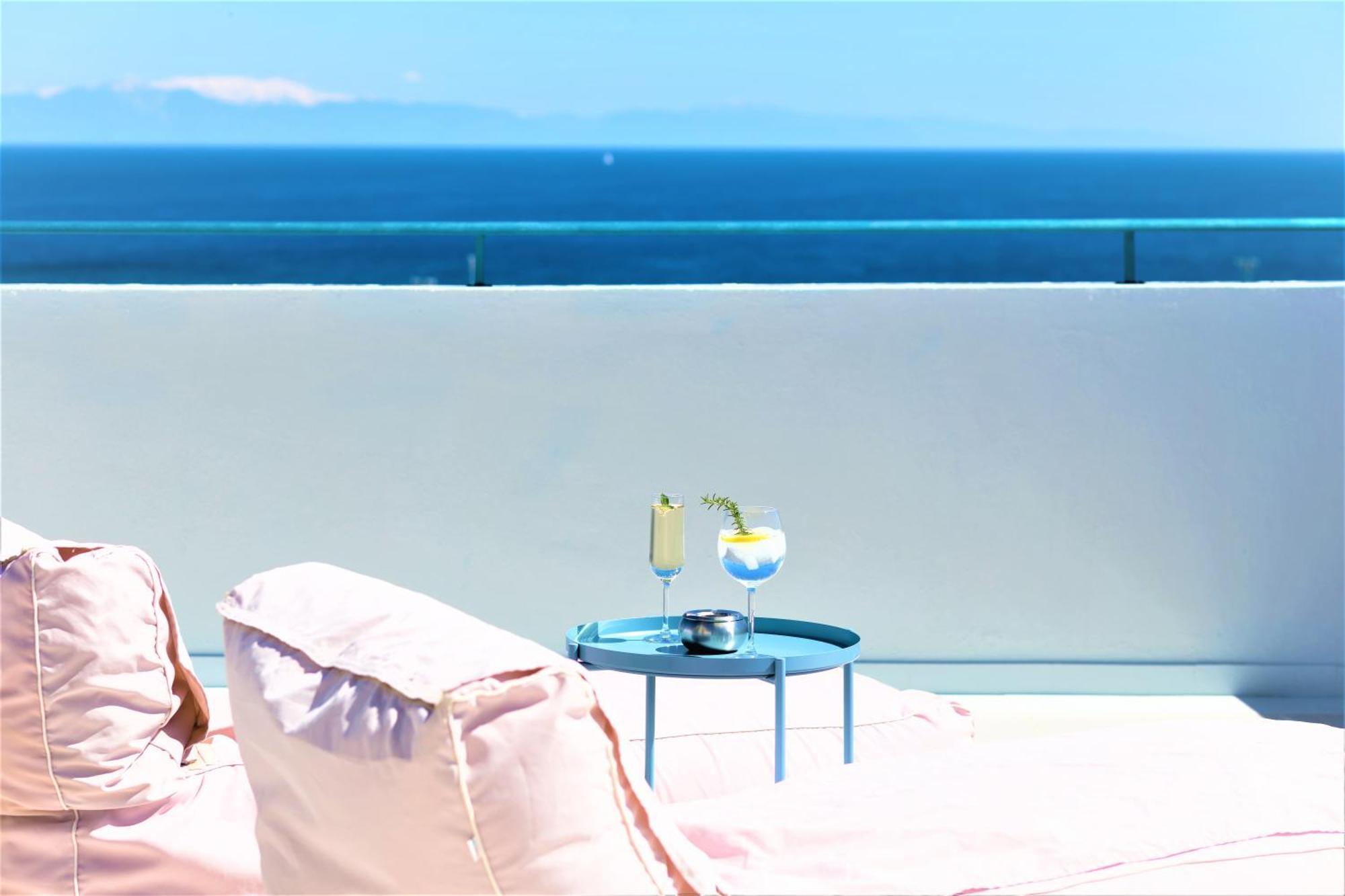 Groovy & Cozy Apt With Private Seaview Rooftop Terrace Родос Экстерьер фото