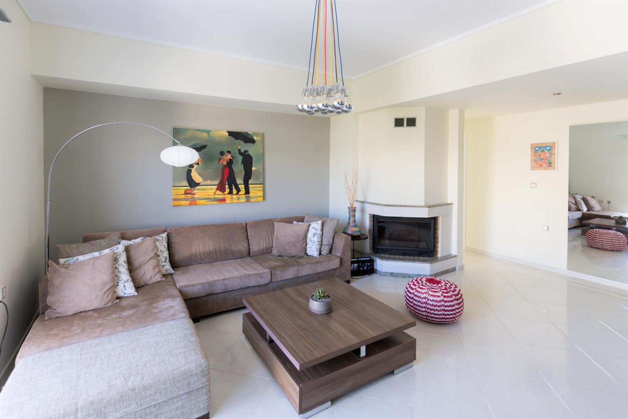 Groovy & Cozy Apt With Private Seaview Rooftop Terrace Родос Экстерьер фото