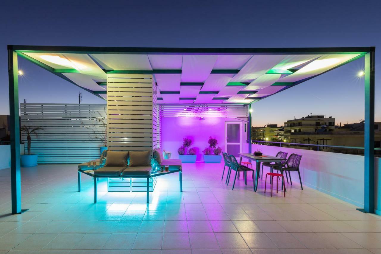Groovy & Cozy Apt With Private Seaview Rooftop Terrace Родос Экстерьер фото